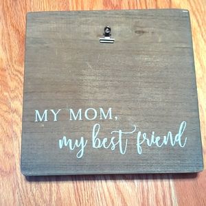Mother's Day 💐 Wooden Picture Holder